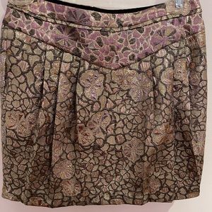 Urban Outfitters Metallic Skirt